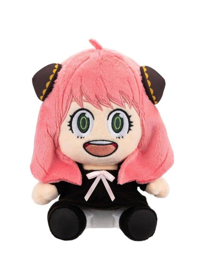Jazwares Total Anime Spy x Family Anya Forger Plush Toy (20 cm, Black/Pink) - Image 2